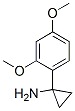 Cyclopropanamine, 1-(2,4-dimethoxyphenyl)- Structure,503417-33-2Structure