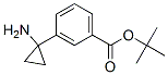3-(1-氨基环丙基)-苯甲酸-1,1-二甲基乙酯结构式_503417-35-4结构式