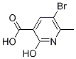 5-溴-2-羟基-6-甲基吡啶-3-羧酸结构式_503437-35-2结构式