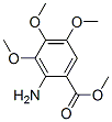 3,4,5-三甲氧基氨基苯甲酸甲酯结构式_5035-82-5结构式