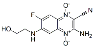 (9CI)-3-氨基-7-氟-6-[(2-羟基乙基)氨基]-2-喹噁啉甲腈,1,4-二氧化物结构式_503558-45-0结构式