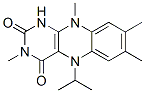 5,10-二氢-3,7,8,10-四甲基-5-(1-甲基乙基)苯并[g]蝶啶-2,4(1h,3h)-二酮结构式_50387-39-8结构式