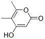 5,6-二甲基-4-羟基-2-羰基吡喃结构式_50405-45-3结构式