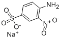 2-Nitroaniline-4-sulfonic acid sodium salt Structure,5042-33-1Structure