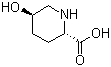 (2S,5r)-反式-5-羟基哌啶-2-羧酸结构式_50439-45-7结构式