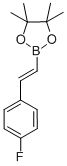 4-氟-反式-beta-苯乙烯硼酸频那醇酯结构式_504433-86-7结构式