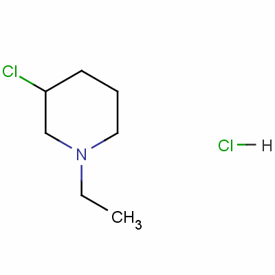 3-氯-1-乙基哌啶鎓氯化物结构式_50461-27-3结构式