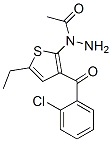 2-氨基-N-[3-(2-氯苯甲酰基)-5-乙基-2-噻吩]-乙酰胺结构式_50509-09-6结构式