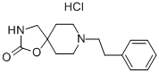 2-噁唑烷酮-5-螺-4-[n-(2-苯基乙基)哌啶]盐酸盐结构式_5053-08-7结构式