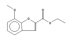 7-甲氧基苯并呋喃-2-羧酸乙酯结构式_50551-58-1结构式