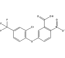 三氟羧草醚结构式_50594-66-6结构式