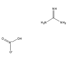 硝酸胍结构式_506-93-4结构式