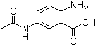 2-氨基-5-乙酰氨基苯甲酸结构式_50670-83-2结构式