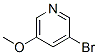 3-溴-5-甲氧基吡啶结构式_50720-12-2结构式
