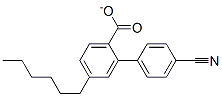 4-氰基苯基-4-己基苯甲酸结构式_50795-85-6结构式