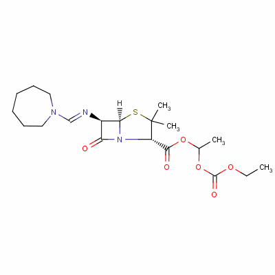 Bacmecillinam Structure,50846-45-2Structure