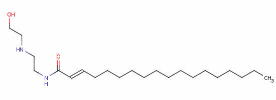 N-[2-[(2-hydroxyethyl)amino]ethyl]octadecenamide Structure,50857-44-8Structure