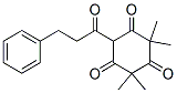 2,2,4,4-Tetramethyl-6-(1-oxo-3-phenylpropyl)-1,3,5-cyclohexanetrione Structure,50861-53-5Structure