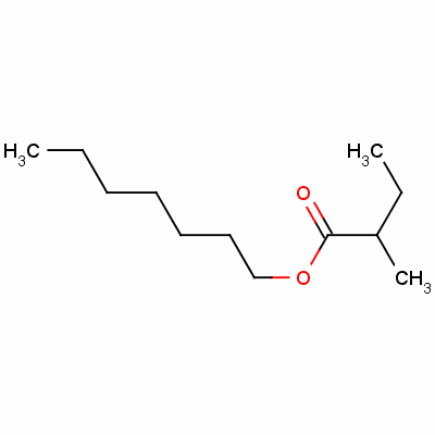 Heptyl 2-methylbutyrate Structure,50862-12-9Structure