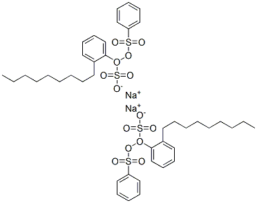 Nonyl (sulfophenoxy) benzenesulfonic acid disodium salt Structure,50867-33-9Structure