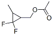 (2,2-Difluoro-3-methylcyclopropyl)methyl acetate Structure,509072-65-5Structure