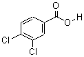 3,4-二氯苯甲酸结构式_51-44-5结构式