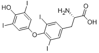 L-甲状腺素结构式_51-48-9结构式