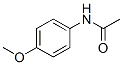 4-甲氧基乙酰苯胺结构式_51-66-1结构式