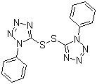 5,5-二硫-1,1-双苯基四氮唑结构式_5117-07-7结构式