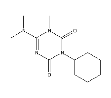 环嗪酮结构式_51235-04-2结构式