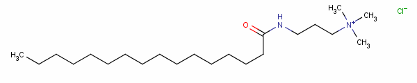 3-(Hexadecanoylamino)propyl-trimethylazanium chloride Structure,51277-96-4Structure