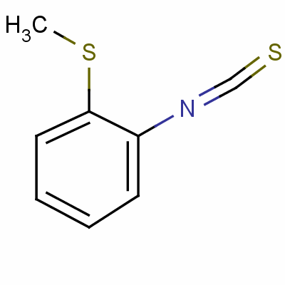 2-(Methylthio)Phenyl isothiocyanate Structure,51333-75-6Structure