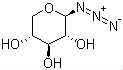 1-叠氮-beta-D-木糖结构式_51368-20-8结构式