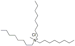 甲基三辛基氯化铵结构式_5137-55-3结构式