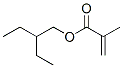2-乙基甲基丙烯酸丁酯结构式_5138-86-3结构式