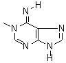 1-甲基腺嘌呤结构式_5142-22-3结构式