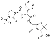 美洛西林结构式_51481-65-3结构式