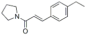 (9CI)-1-[3-(4-乙基苯基)-1-氧代-2-丙烯基]-吡咯烷结构式_514841-53-3结构式