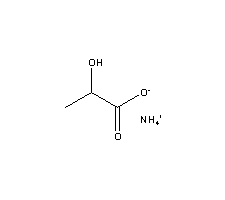 乳酸铵结构式_515-98-0结构式