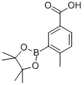 4-甲基-3-(4,4,5,5-四甲基-[1,3,2]二噁硼烷-2-基)苯甲酸结构式_515131-35-8结构式