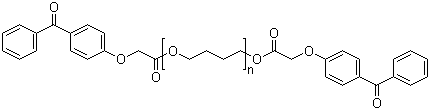 聚丁二醇双(4-苯甲酰苯氧乙酸)酯结构式_515136-48-8结构式