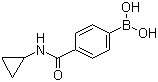 4-(环丙基氨基甲酰)苯硼酸结构式_515140-26-8结构式