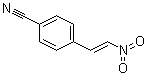 反式-4-(2-硝基乙烯基)苄腈结构式_5153-73-1结构式