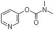 3-(N,N-二甲氨基甲酰氧基)吡啶结构式_51581-32-9结构式