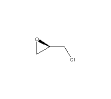 左旋环氧氯丙烷结构式_51594-55-9结构式