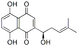 紫草素结构式_517-89-5结构式