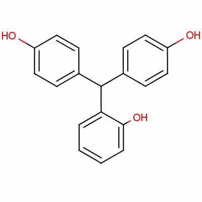 Alpha,alpha-bis(4-hydroxyphenyl)-o-cresol Structure,51728-14-4Structure