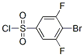 4-Bromo-3,5-difluorobenzenesulphonyl chloride Structure,518057-63-1Structure