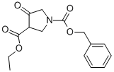 1-苄氧基羰基-4-乙氧基羰基-3-氧吡咯烷结构式_51814-19-8结构式
