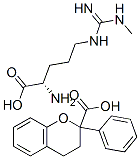 N-omega-甲基-L-精氨酸黄安酸盐结构式_51827-02-2结构式